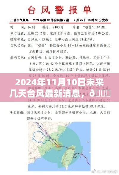 2024年11月10日及未來數(shù)日臺風(fēng)動態(tài)，最新消息與全面解析