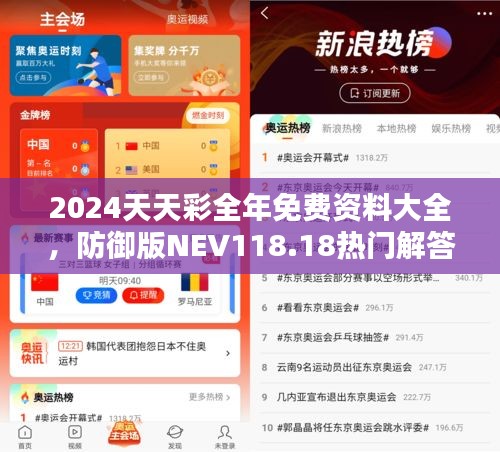 2024天天彩全年免費(fèi)資料大全，防御版NEV118.18熱門解答匯總