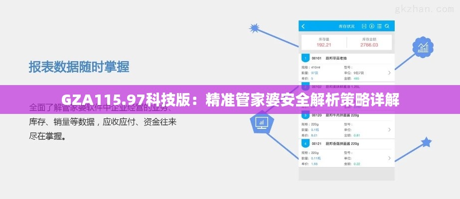 GZA115.97科技版：精準(zhǔn)管家婆安全解析策略詳解