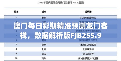 澳門每日彩期精準(zhǔn)預(yù)測(cè)龍門客棧，數(shù)據(jù)解析版FJB255.9