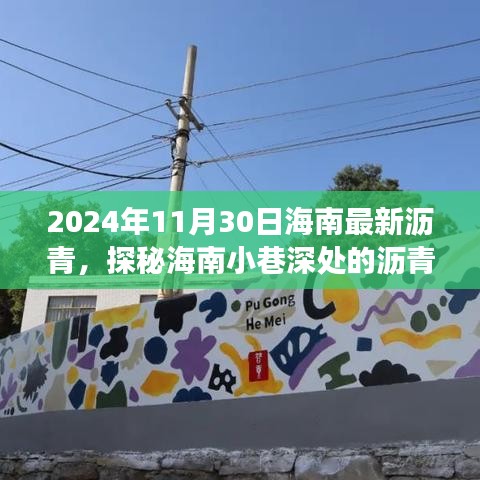 探秘海南小巷深處的瀝青秘境，一家隱藏版小店的傳奇故事（2024年11月30日海南最新瀝青資訊）