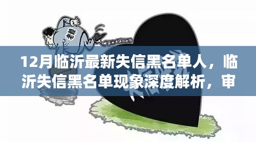 臨沂失信黑名單深度解析，社會影響與個人立場審視