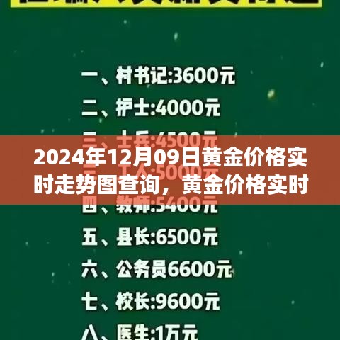 黃金市場脈動解讀，2024年黃金價格實時走勢圖查詢