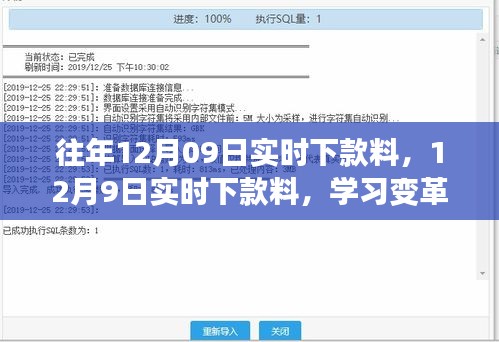 12月9日實(shí)時(shí)下款料，學(xué)習(xí)變革的魔力，交響出自信與成就的時(shí)刻。