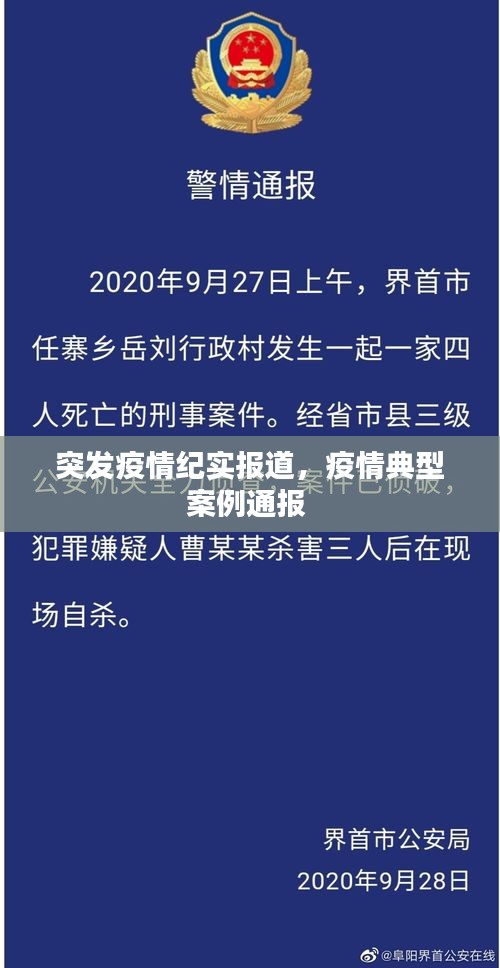 突發(fā)疫情紀(jì)實報道，疫情典型案例通報 